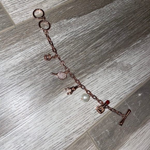 ROSE GOLD CHARM BRACELET - Picture 2 of 3